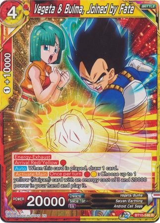 Vegeta & Bulma, Joined by Fate [BT10-146] | Good Games Adelaide SA