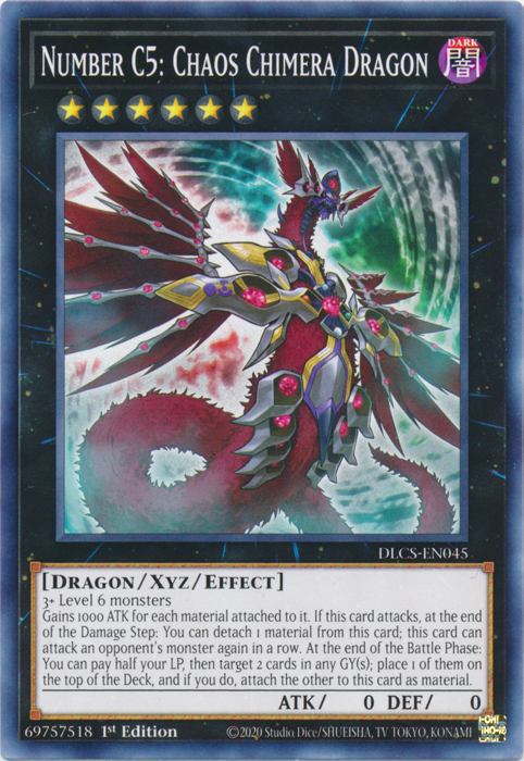 Number C5: Chaos Chimera Dragon [DLCS-EN045] Common | Good Games Adelaide SA