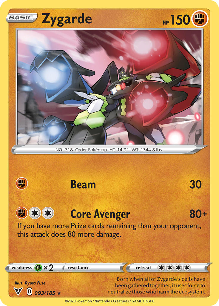 Zygarde (093/185) [Sword & Shield: Vivid Voltage] | Good Games Adelaide SA
