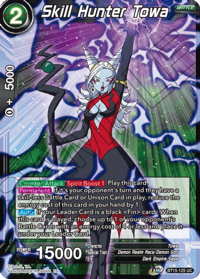 Skill Hunter Towa [BT15-125] | Good Games Adelaide SA