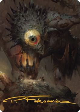 Nothic Art Card Gold Stamped Signature 25 (Art Series: Commander Legends: Battle for Baldur's Gate)  | Good Games Adelaide SA