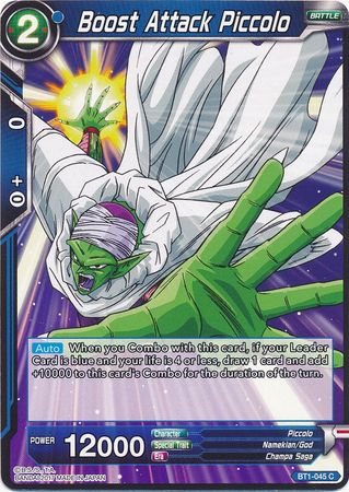 Boost Attack Piccolo [BT1-045] | Good Games Adelaide SA