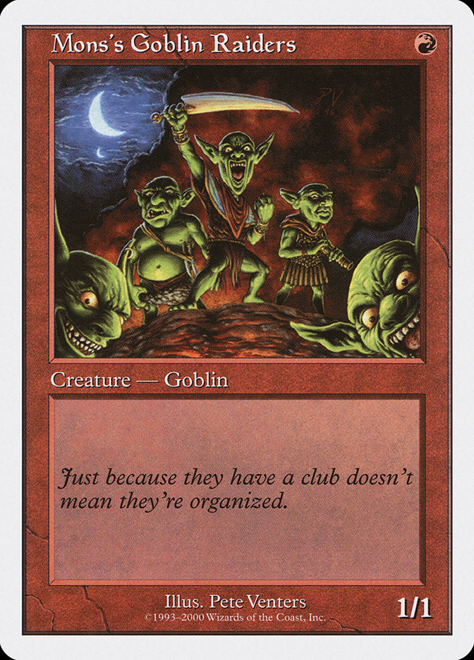 Mons's Goblin Raiders [Starter 2000] | Good Games Adelaide SA