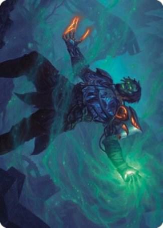 Mishra Claimed by Gix Art Card 37 (Art Series: The Brothers' War)  | Good Games Adelaide SA