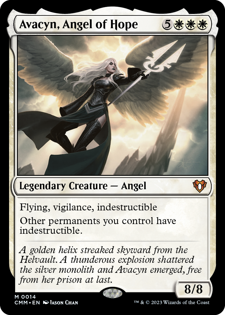 Avacyn, Angel of Hope [Commander Masters] | Good Games Adelaide SA