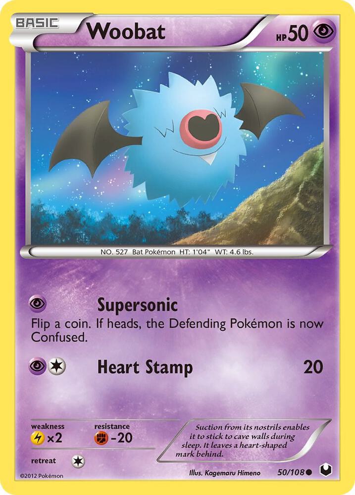 Woobat 50/108 (Dark Explorers)  | Good Games Adelaide SA