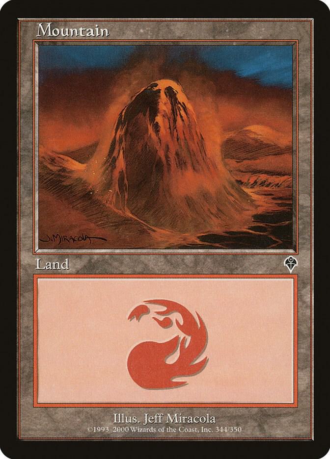Mountain 344 (Invasion)  - Foil | Good Games Adelaide SA