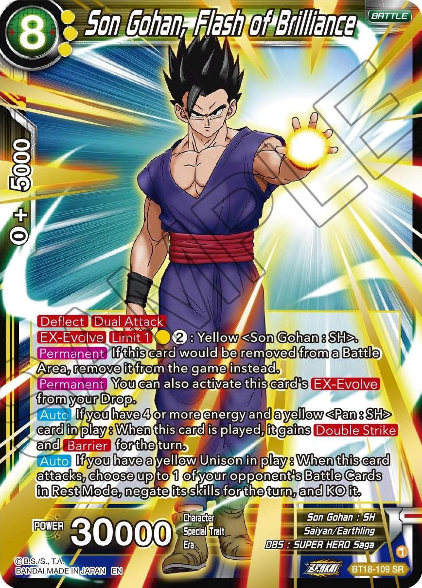 Son Gohan, Flash of Brilliance (BT18-109) [Promotion Cards] | Good Games Adelaide SA