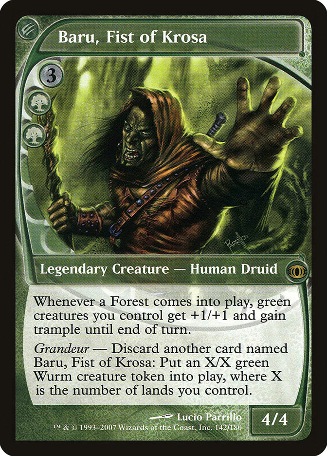 Baru, Fist of Krosa 142 (Future Sight)  - Foil | Good Games Adelaide SA