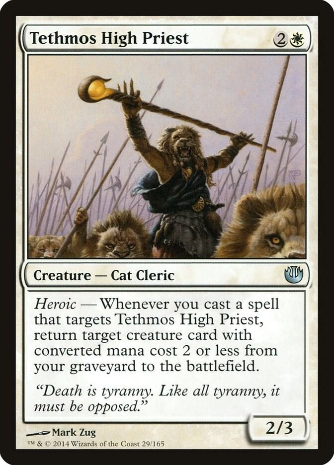 Tethmos High Priest 29 (Journey Into Nyx)  - Foil | Good Games Adelaide SA