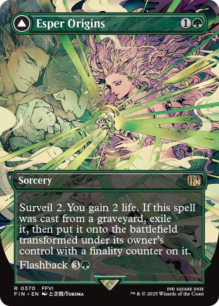 Esper Origins  370/309 (FINAL FANTASY)  - Borderless Foil | Good Games Adelaide SA
