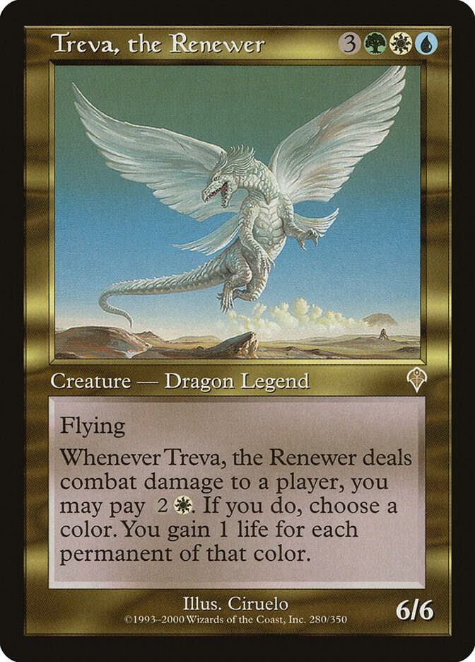 Treva, the Renewer 280 (Invasion)  - Foil | Good Games Adelaide SA