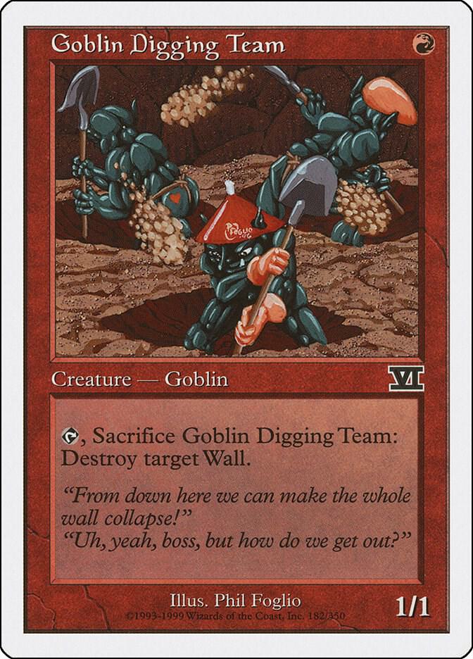 Goblin Digging Team 182 (Classic Sixth Edition)  | Good Games Adelaide SA