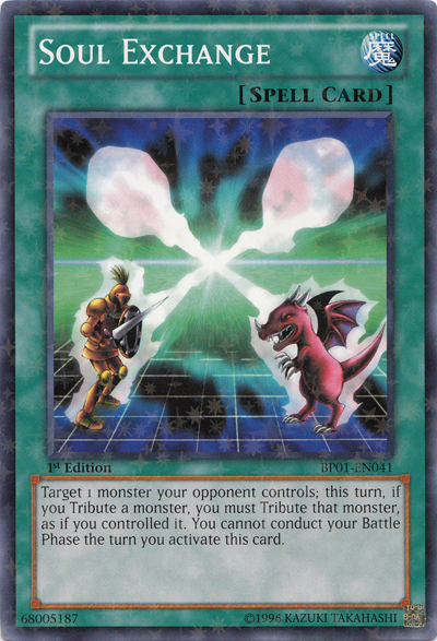 Soul Exchange [BP01-EN041] Starfoil Rare | Good Games Adelaide SA