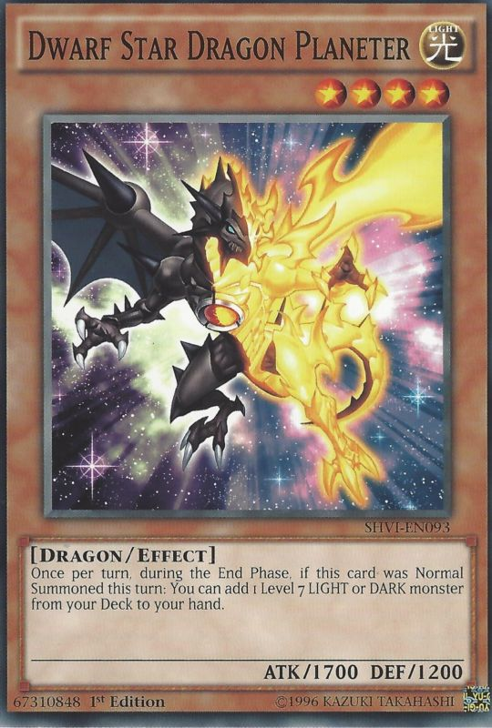 Dwarf Star Dragon Planeter [SHVI-EN093] Common | Good Games Adelaide SA