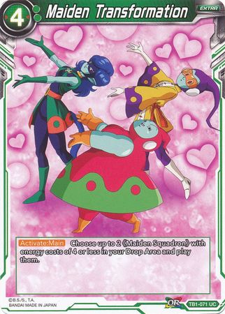Maiden Transformation [TB1-071] | Good Games Adelaide SA