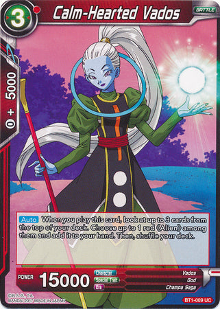 Calm-Hearted Vados [BT1-009] | Good Games Adelaide SA