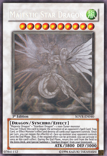 Majestic Star Dragon [SOVR-EN040] Ghost Rare | Good Games Adelaide SA