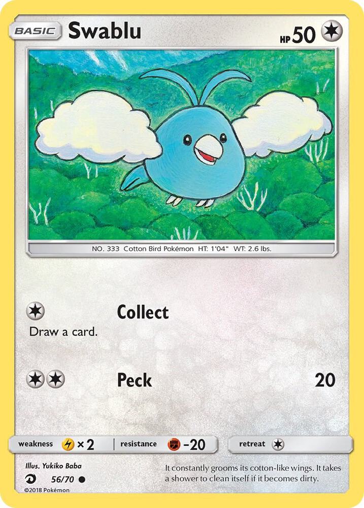 Swablu 56/70 (Dragon Majesty)  | Good Games Adelaide SA