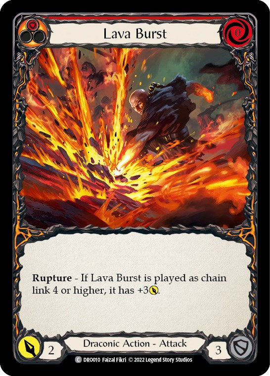 Lava Burst [DRO010] (Uprising Dromai Blitz Deck) | Good Games Adelaide SA