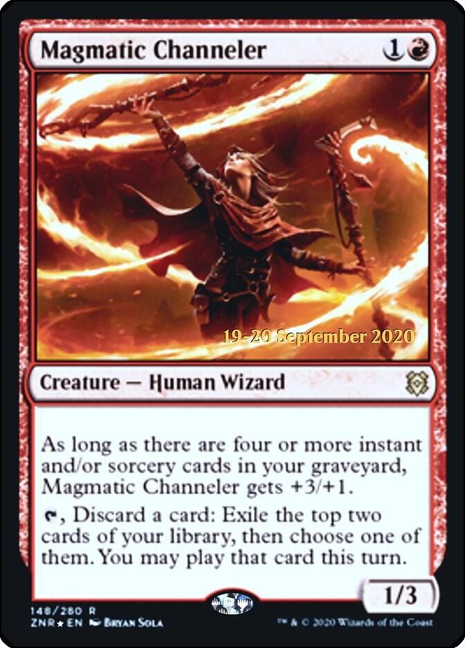 Magmatic Channeler 148 (Prerelease Cards)  - Foil | Good Games Adelaide SA