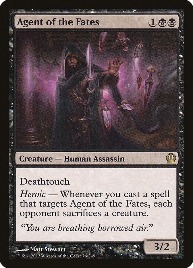 Agent of the Fates 76 (Theros)  - Foil | Good Games Adelaide SA