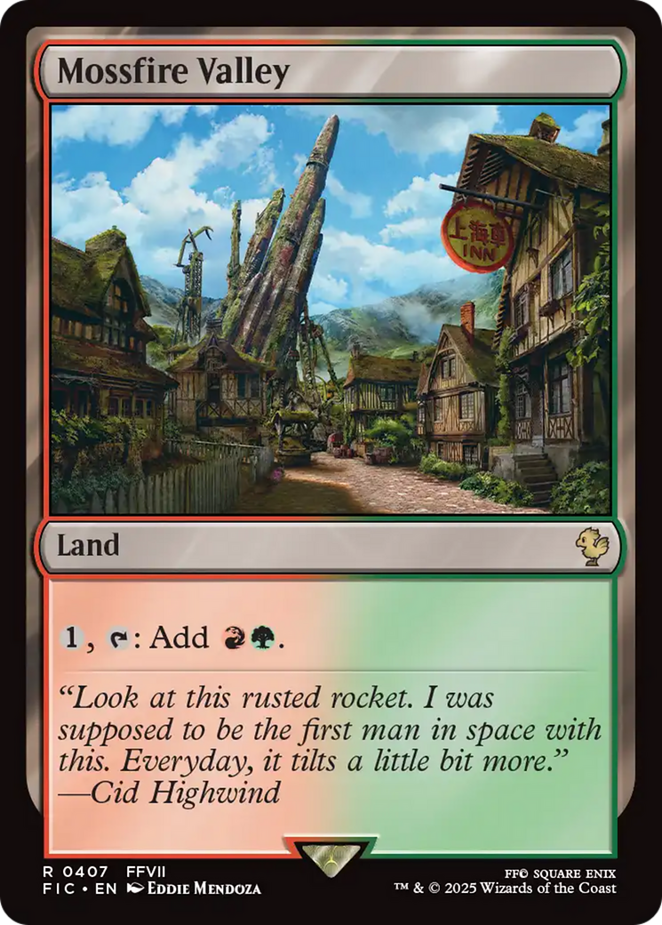 Mossfire Valley [FINAL FANTASY Commander] | Good Games Adelaide SA