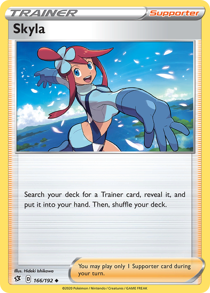 Skyla (166/192) [Sword & Shield: Rebel Clash] | Good Games Adelaide SA