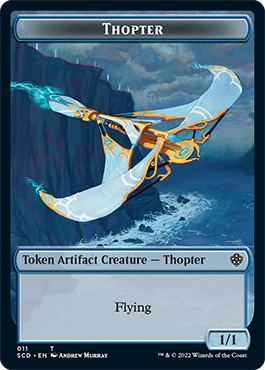 Bird // Thopter Double-Sided Token [Starter Commander Decks] | Good Games Adelaide SA