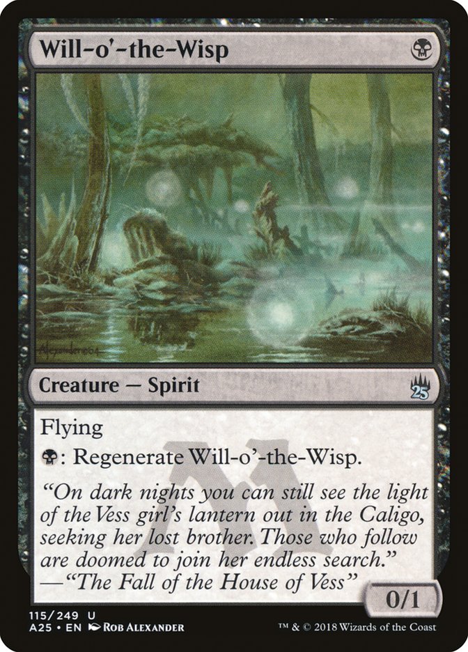 Will-o'-the-Wisp 115 (Masters 25)  - Foil | Good Games Adelaide SA