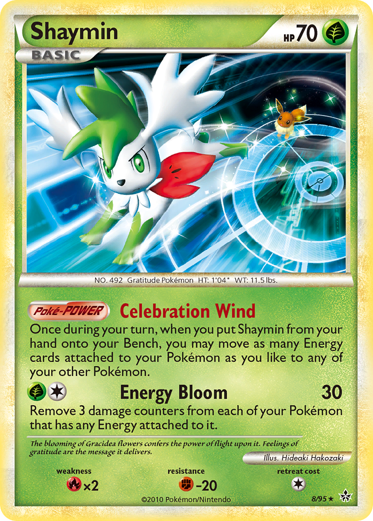 Shaymin (8/95) [HeartGold & SoulSilver: Unleashed] | Good Games Adelaide SA