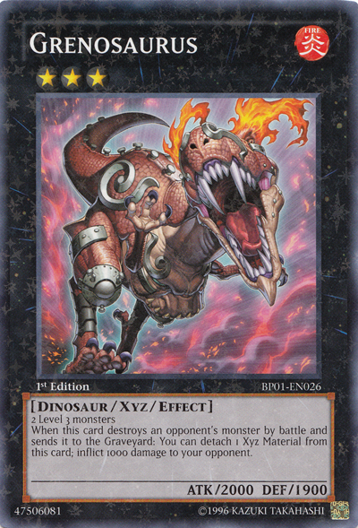 Grenosaurus [BP01-EN026] Starfoil Rare | Good Games Adelaide SA