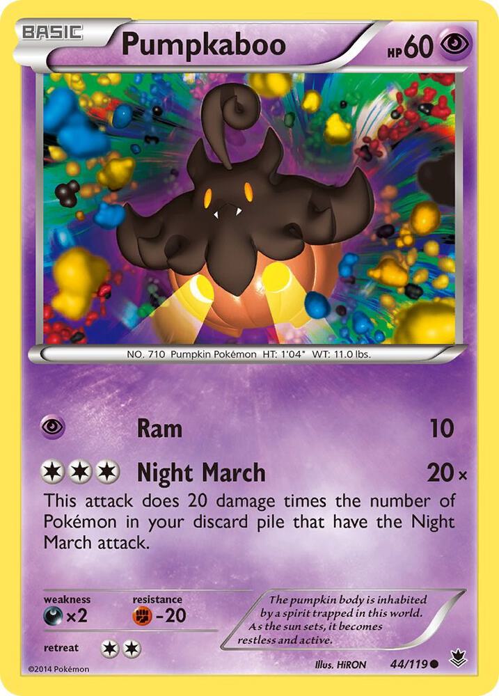 Pumpkaboo 44/119 (XY - Phantom Forces)  | Good Games Adelaide SA