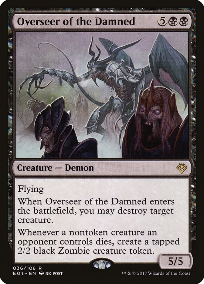 Overseer of the Damned 36 (Archenemy: Nicol Bolas)  | Good Games Adelaide SA