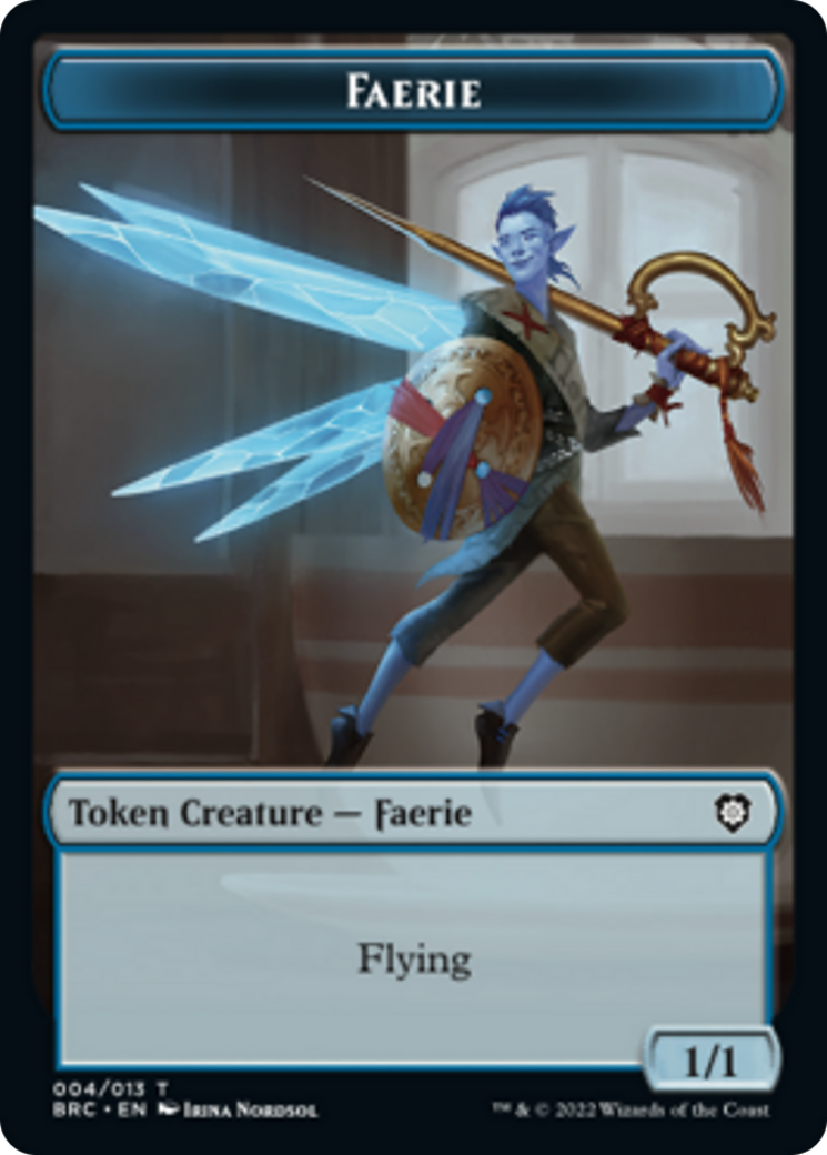 Faerie // Thopter (010) Double-Sided Token [The Brothers' War Commander Tokens] | Good Games Adelaide SA
