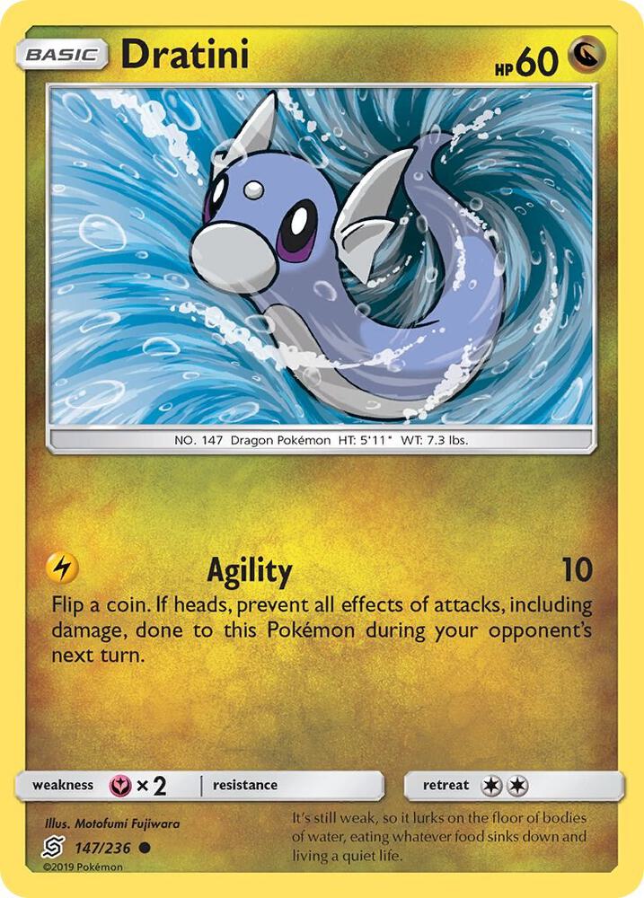 Dratini 147/236 (SM - Unified Minds)  | Good Games Adelaide SA