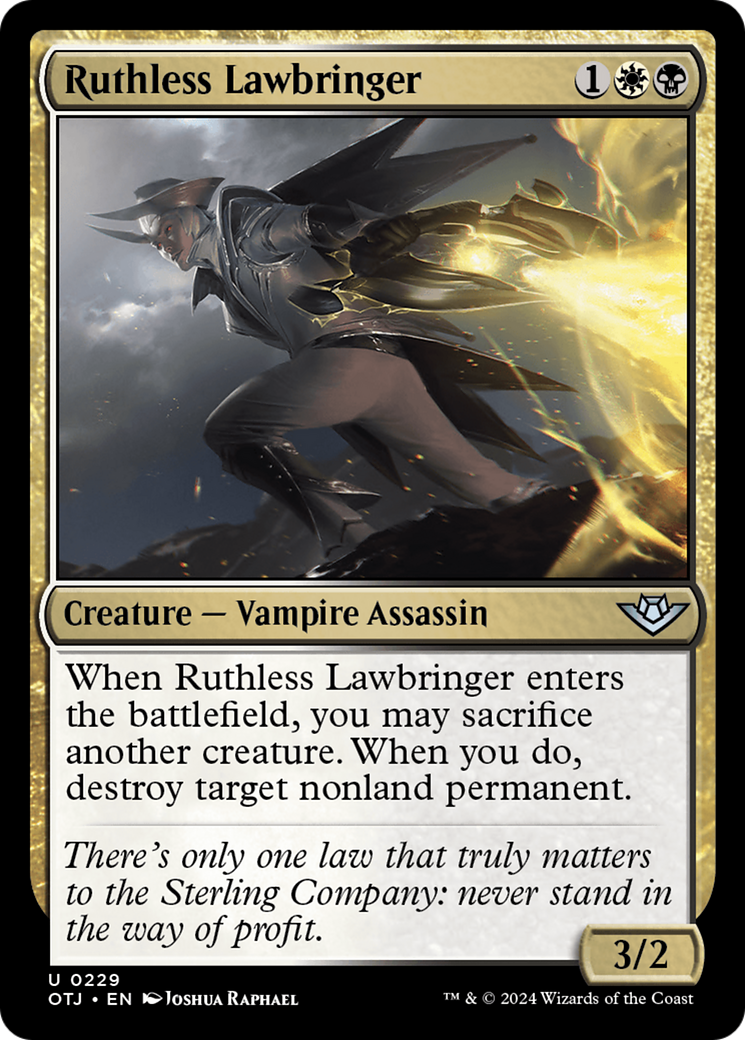 Ruthless Lawbringer [Outlaws of Thunder Junction] | Good Games Adelaide SA