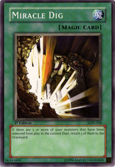 Miracle Dig [LON-100] Common | Good Games Adelaide SA