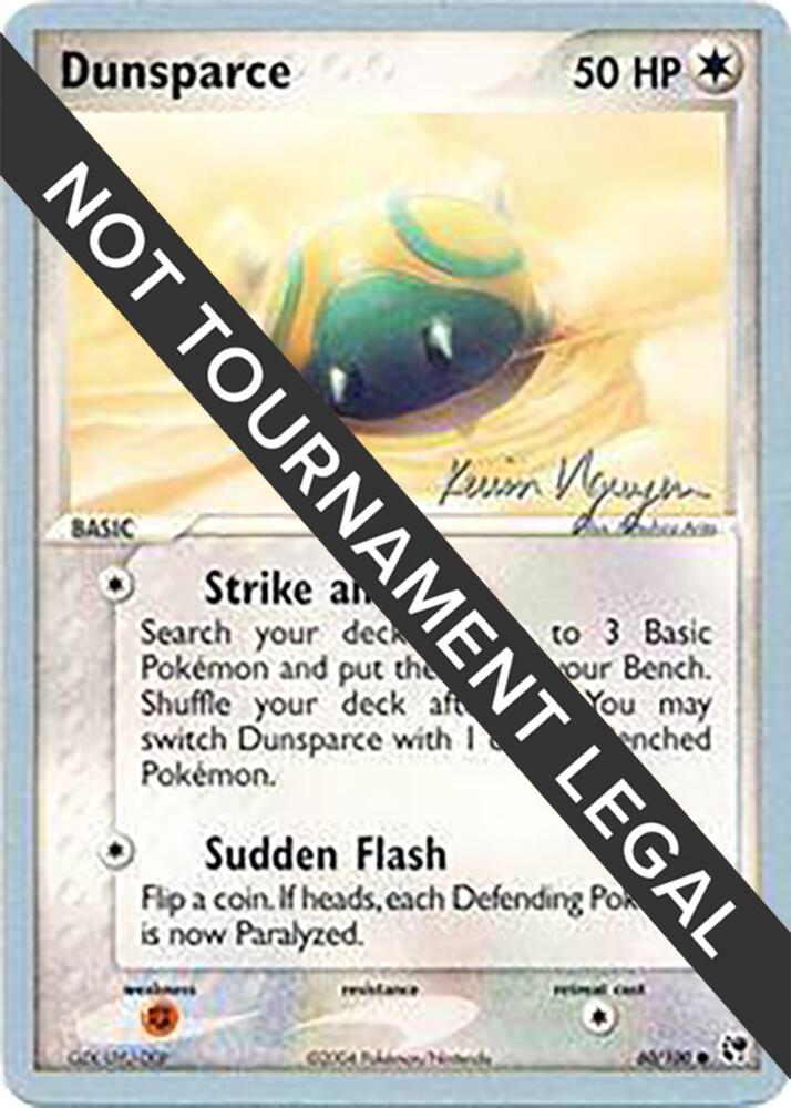 Dunsparce 2004 Kevin Nguyen 60/100 (World Championship Decks)  | Good Games Adelaide SA