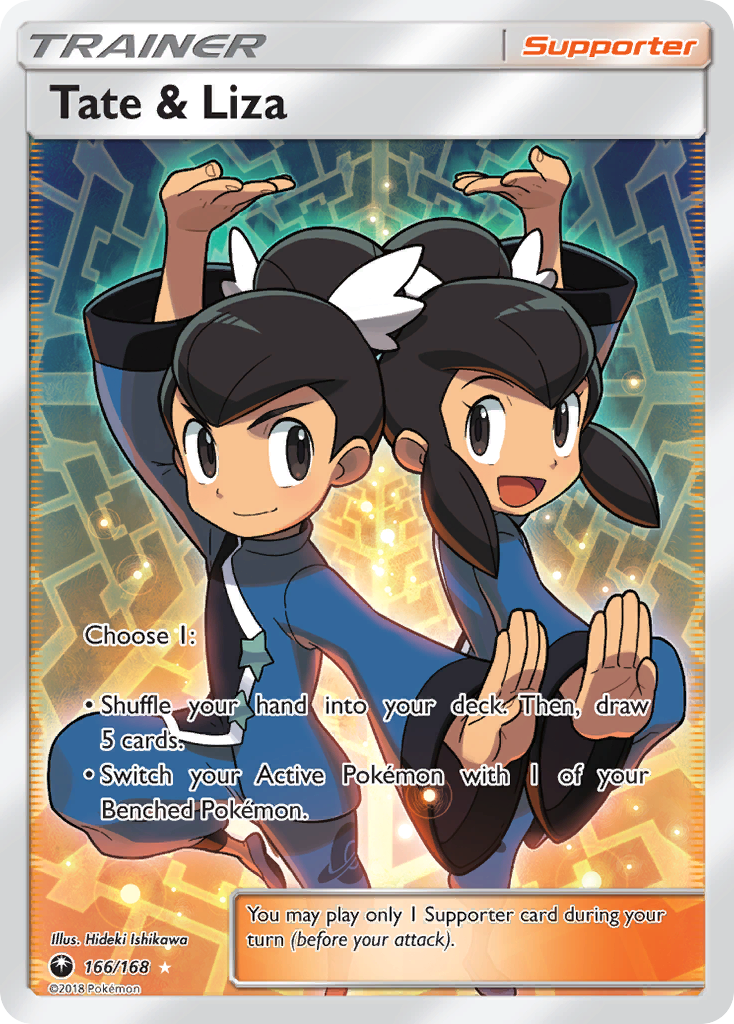 Tate & Liza (166/168) [Sun & Moon: Celestial Storm] | Good Games Adelaide SA