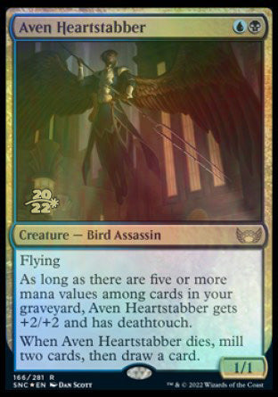 Aven Heartstabber [Streets of New Capenna Prerelease Promos] | Good Games Adelaide SA