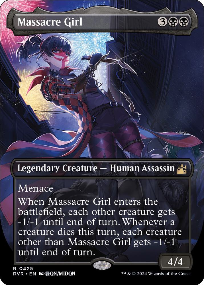 Massacre Girl 425 (Ravnica Remastered)  - Foil | Good Games Adelaide SA