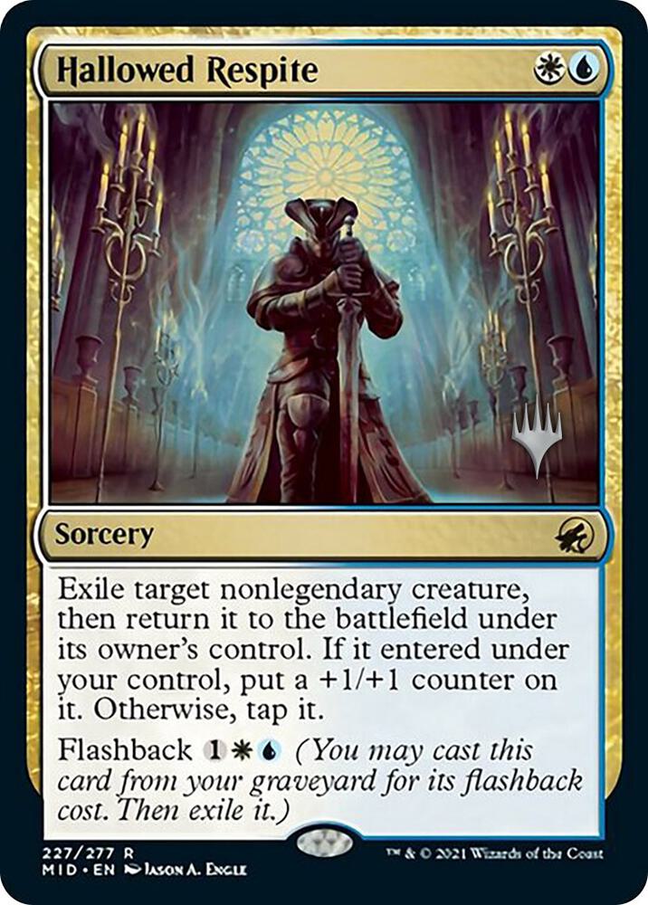 Hallowed Respite 227 (Promo Pack: Innistrad: Midnight Hunt)  - Foil | Good Games Adelaide SA
