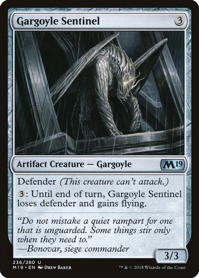 Gargoyle Sentinel 236 (Core Set 2019)  | Good Games Adelaide SA
