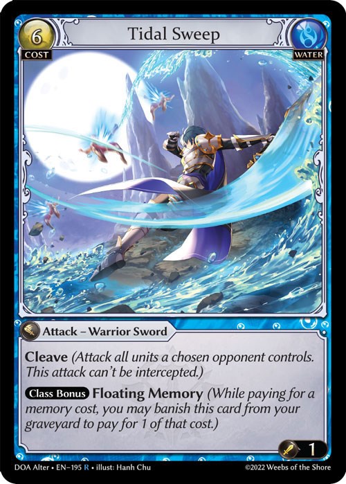 Tidal Sweep (195) [Dawn of Ashes: Alter Edition] | Good Games Adelaide SA