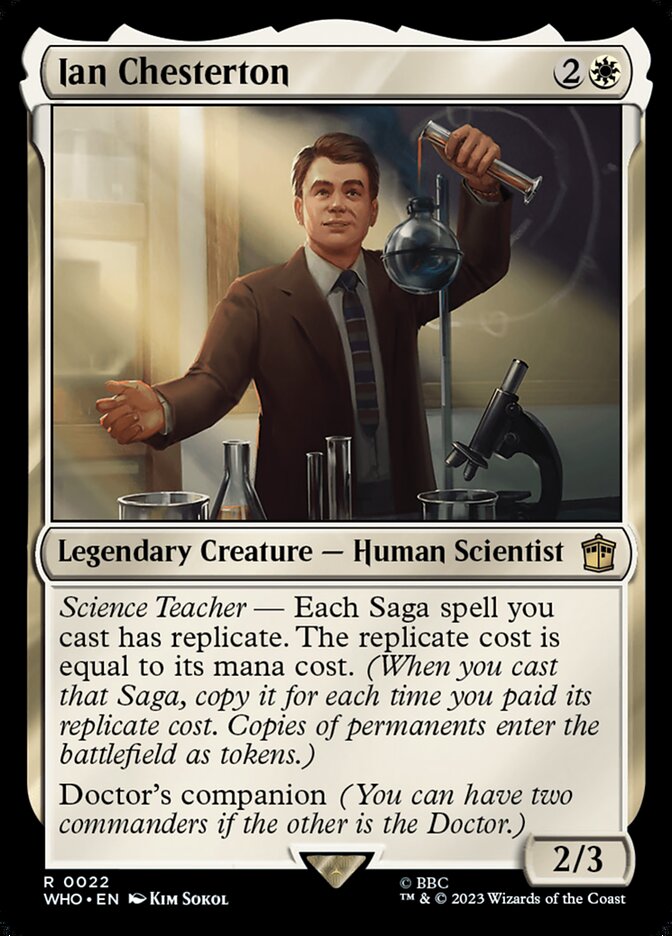 Ian Chesterton 22 (Universes Beyond: Doctor Who)  | Good Games Adelaide SA