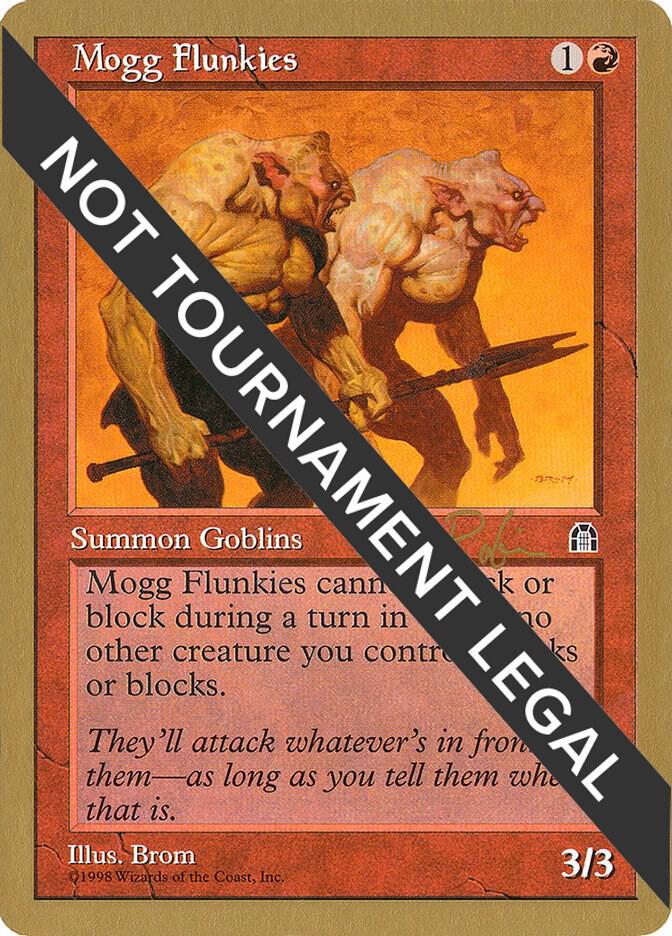 Mogg Flunkies 1998 Ben Rubin STH  (World Championship Decks)  | Good Games Adelaide SA