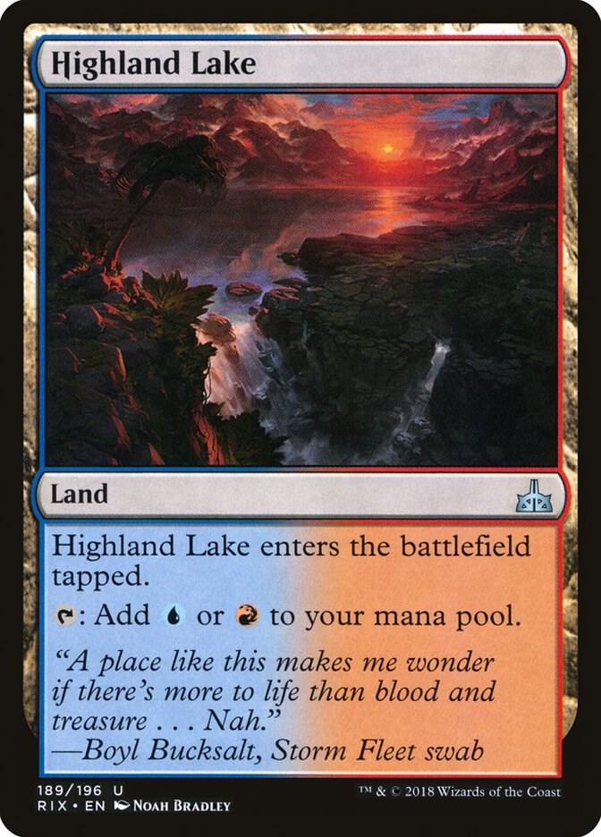 Highland Lake 189 (Rivals of Ixalan)  | Good Games Adelaide SA