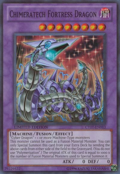 Chimeratech Fortress Dragon [CT07-EN013] Super Rare | Good Games Adelaide SA