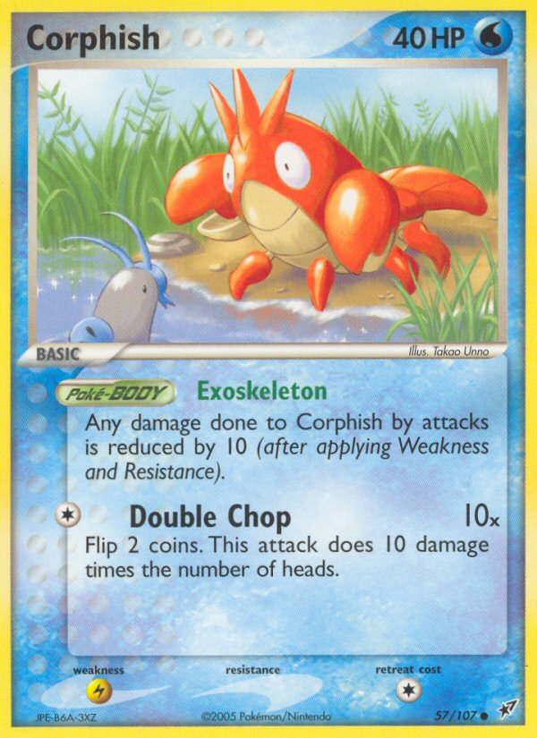 Corphish (57/107) [EX: Deoxys] | Good Games Adelaide SA